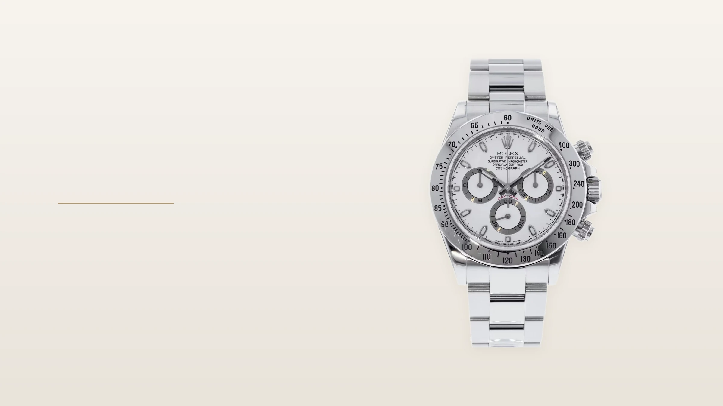 Rolex Cosmograph Daytona featured watch
